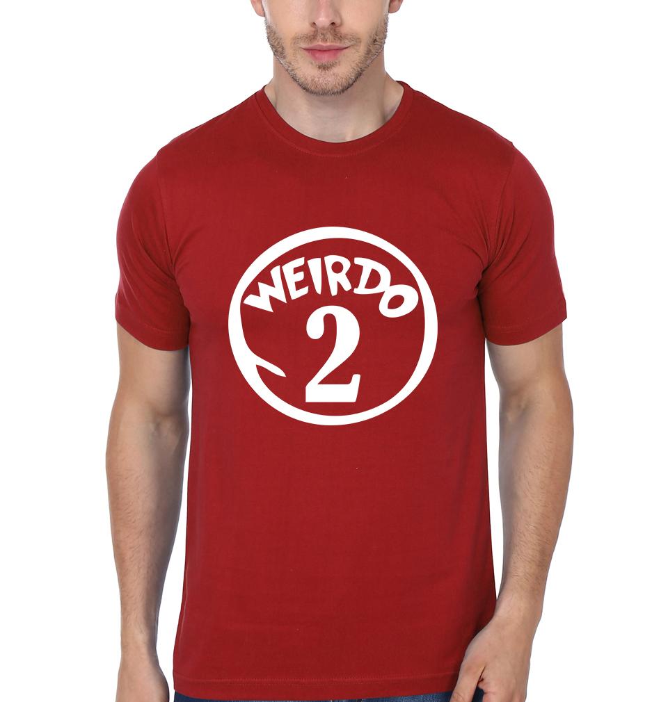 Weirdo BFF Half Sleeves T-Shirts-FunkyTees - Funky Tees Club