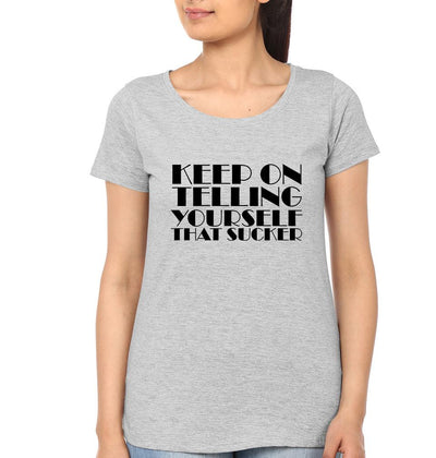 WHAT UP SUCKER Brother-Sister Half Sleeves T-Shirts -FunkyTees - Funky Tees Club
