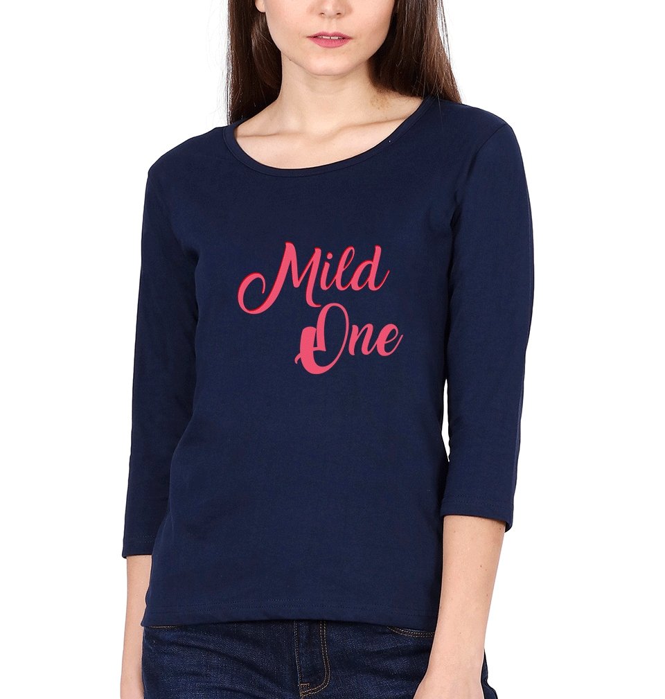 Wild Mild Sister Sister Full Sleeves T-Shirts -FunkyTees - Funky Tees Club