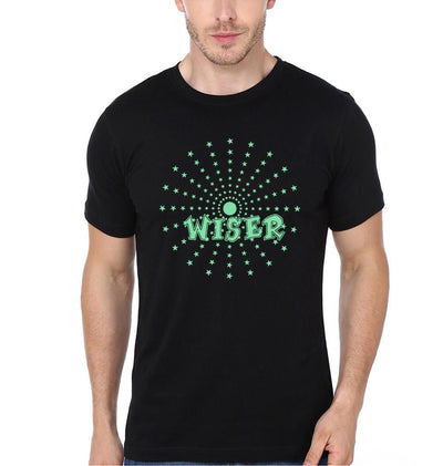 Wiser And Adwiser Brother-Sister Half Sleeves T-Shirts -FunkyTees - Funky Tees Club