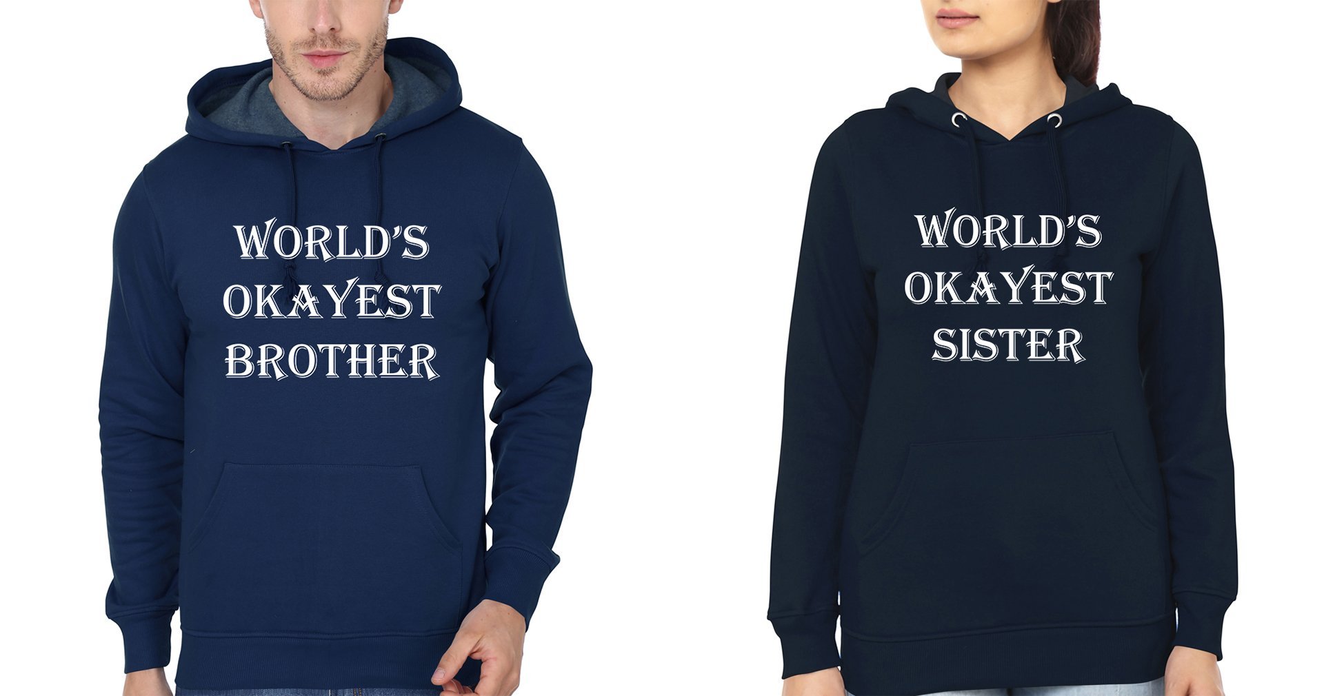 World's Okyast Brother-Sister Hoodies-FunkyTees - Funky Tees Club