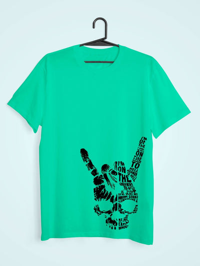 Yo Mens Half Sleeves T-shirt- FunkyTeesClub - Funky Tees Club