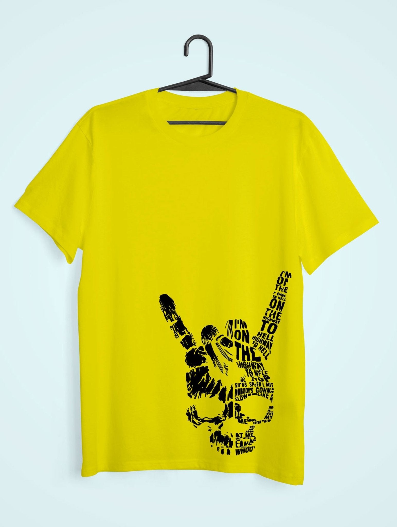 Yo Mens Half Sleeves T-shirt- FunkyTeesClub - Funky Tees Club