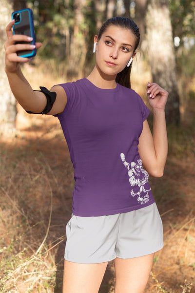 Yo Women Half Sleeves T-shirt- FunkyTeesClub - Funky Tees Club