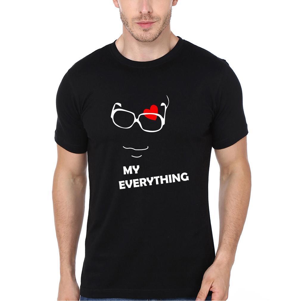 You Are My Everything Couple Half Sleeves T-Shirts -FunkyTees - Funky Tees Club