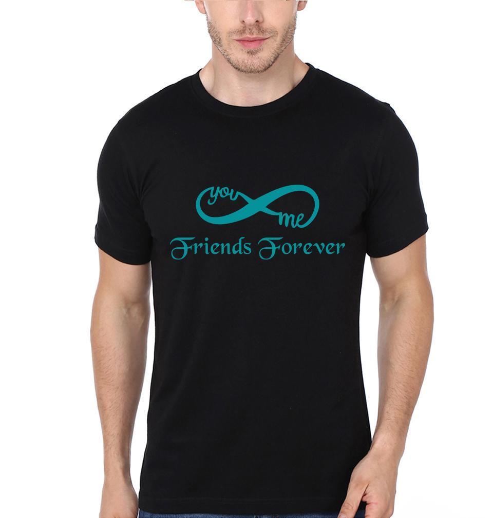 You & Me BFF Half Sleeves T-Shirts-FunkyTees - Funky Tees Club