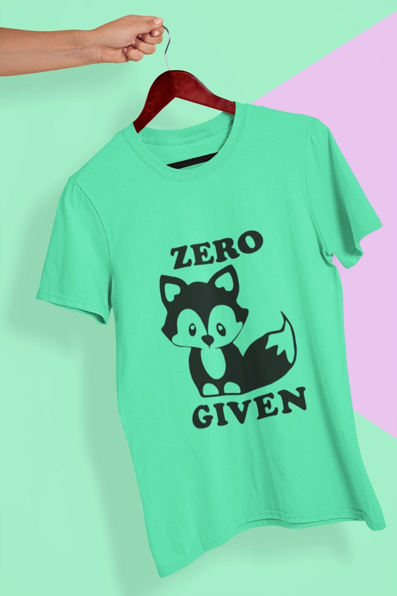 Zero Given Mens Half Sleeves T-shirt- FunkyTeesClub - Funky Tees Club