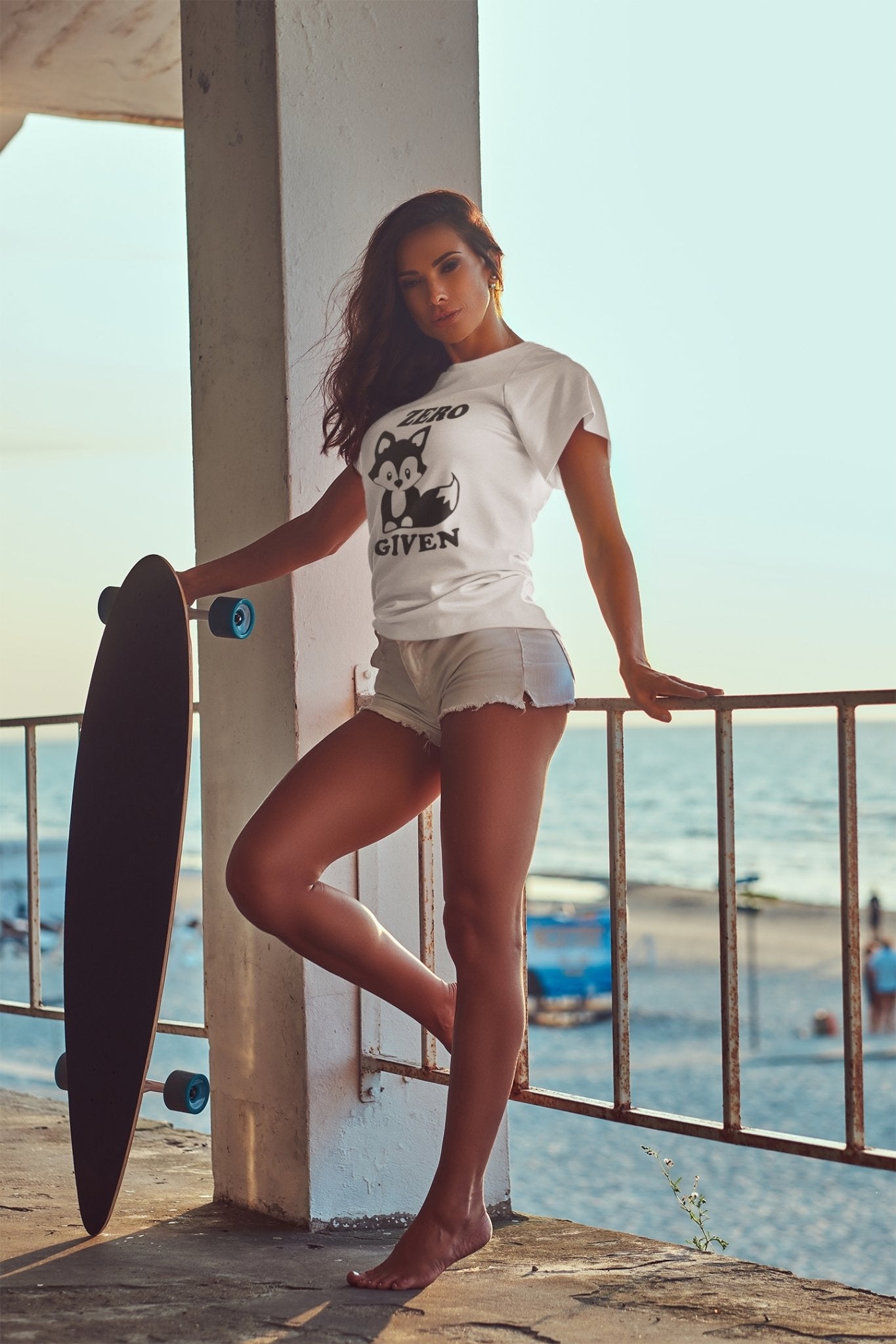 Zero Given Women Half Sleeves T-shirt- FunkyTeesClub - Funky Tees Club