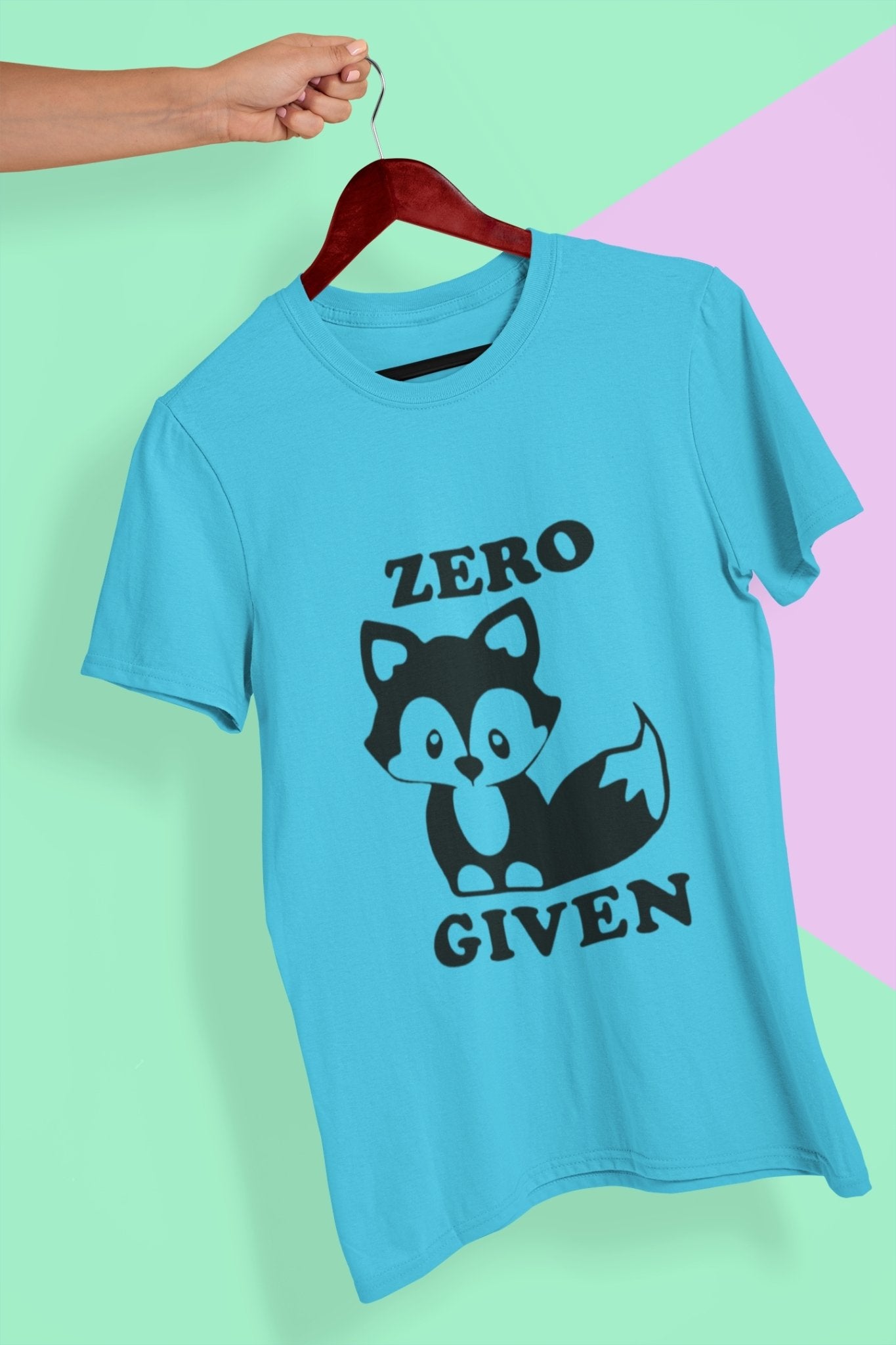Zero Given Women Half Sleeves T-shirt- FunkyTeesClub - Funky Tees Club