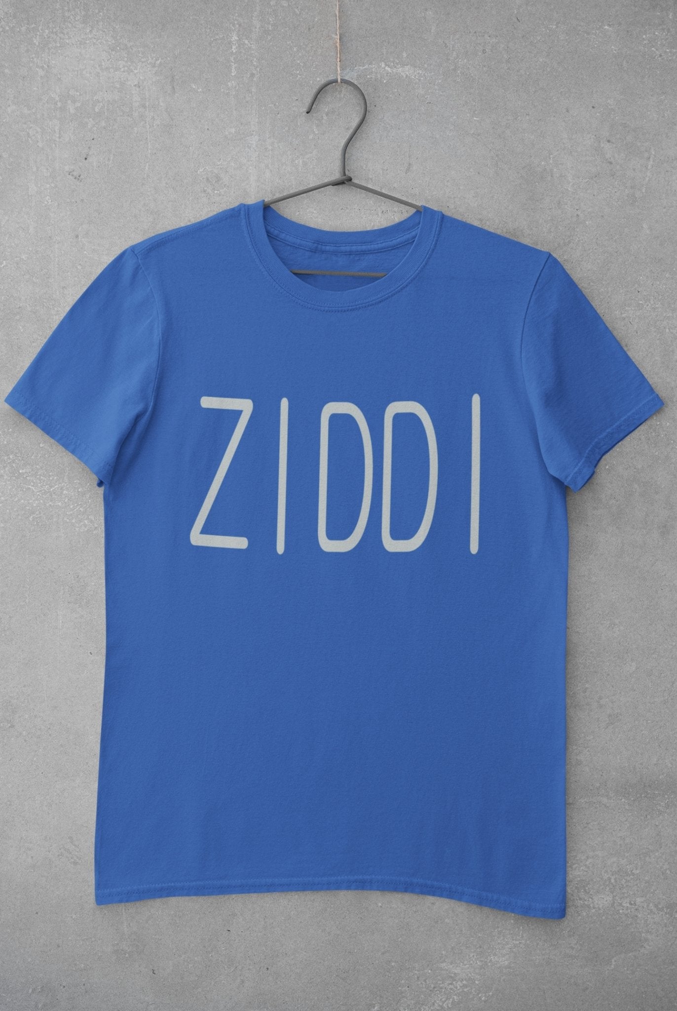Ziddi Desi Mens Half Sleeves T-shirt- FunkyTeesClub - Funky Tees Club