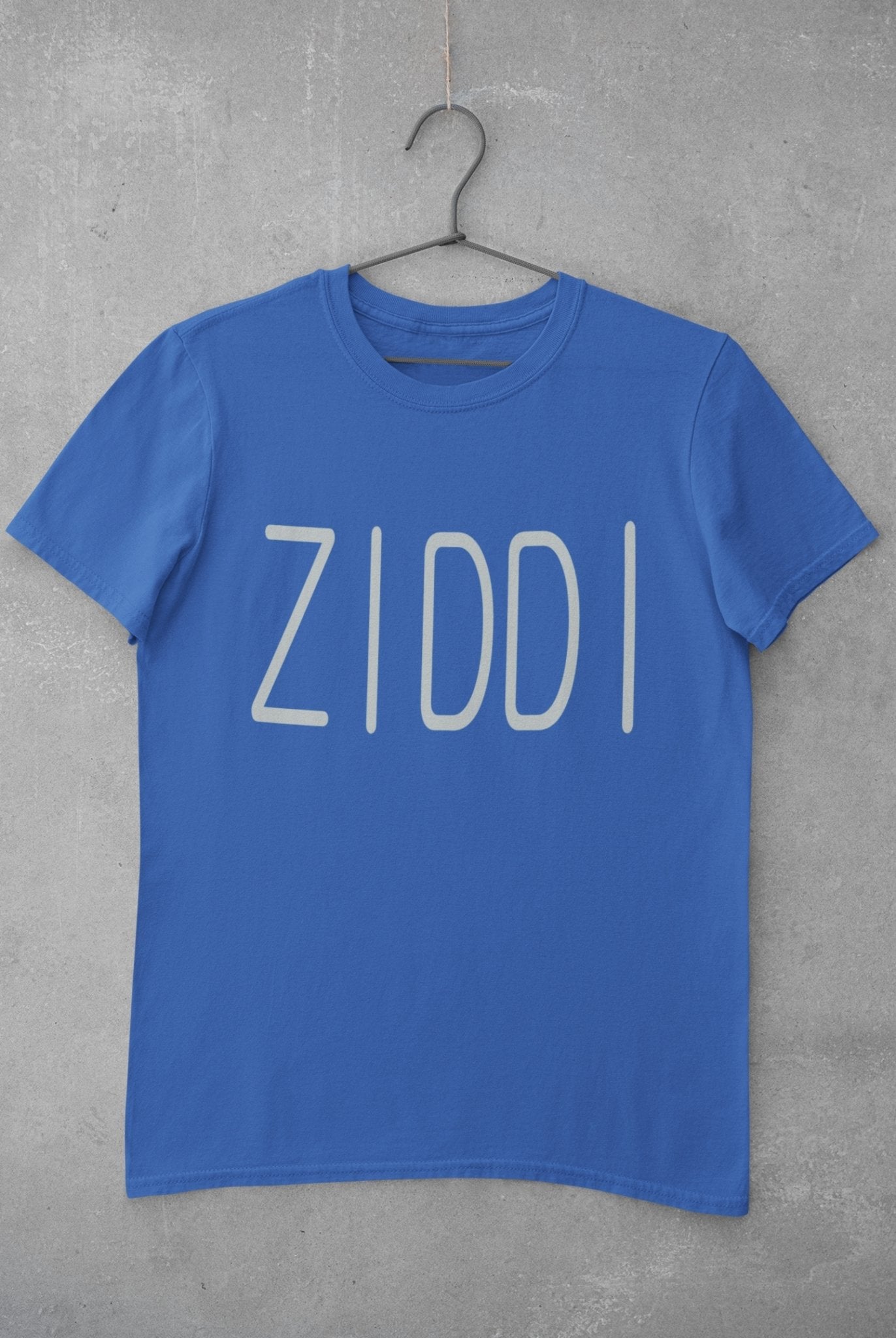 Ziddi Desi Women Half Sleeves T-shirt- FunkyTeesClub - Funky Tees Club