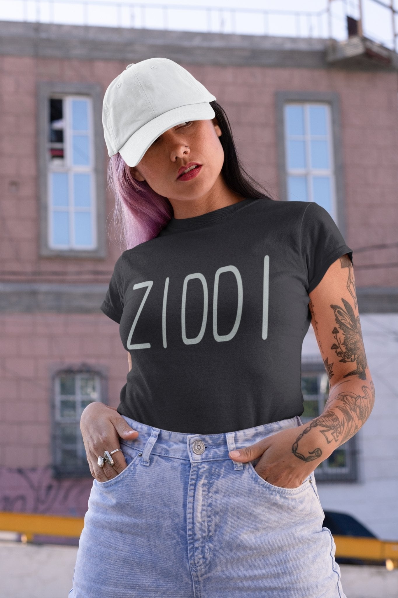 Ziddi Desi Women Half Sleeves T-shirt- FunkyTeesClub - Funky Tees Club