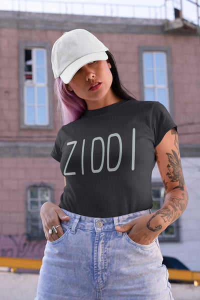 Ziddi Desi Women Half Sleeves T-shirt- FunkyTeesClub - Funky Tees Club
